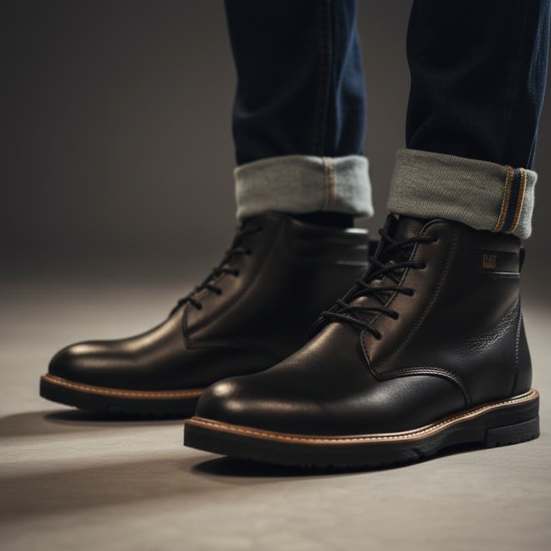 کفش تخت ساقدار cat مردانه مدلRivari